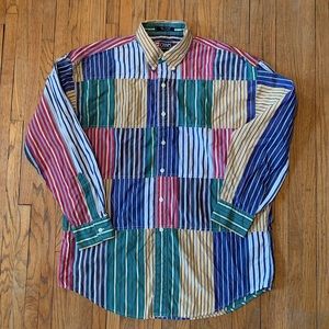 Vintage Chaps Ralph Lauren Colorful Shirt
